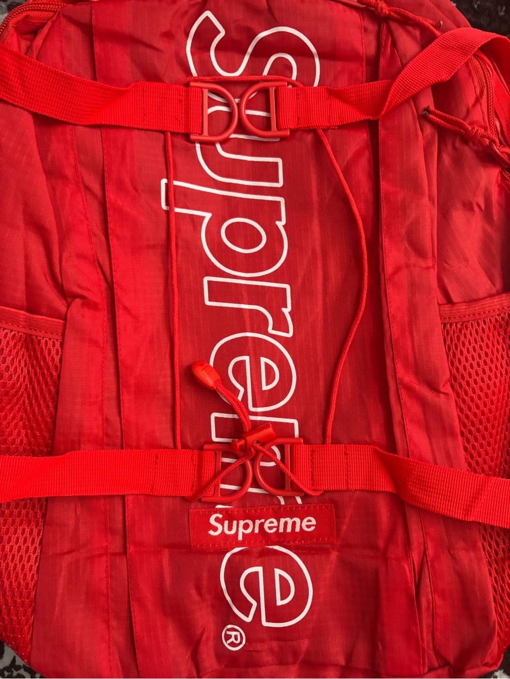 Supreme Red Backpack FW18 ‼️ - Picture 5 of 6